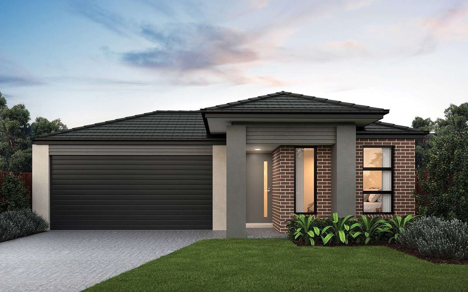 Architectural façade at Lot 29 English Street, Morwell VIC