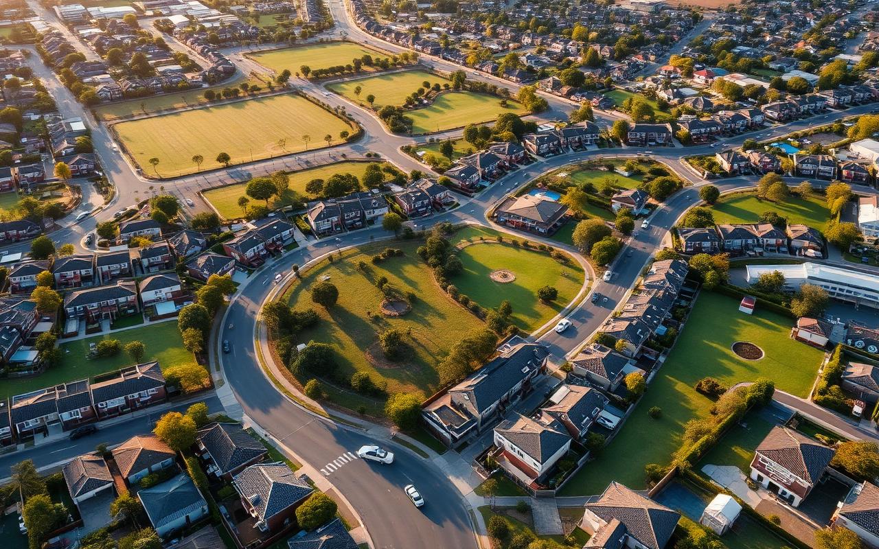 Aerial view representing Shepparton